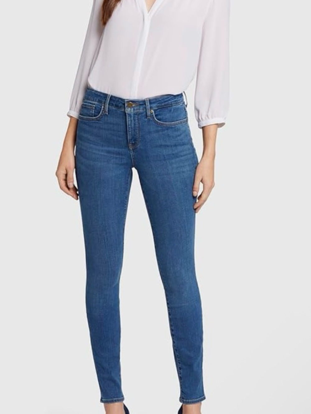 NYDJ Women's Skinny Jeans in Dark Blue